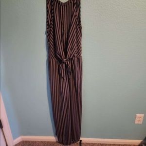 Serra sky stripped Jumpsuit